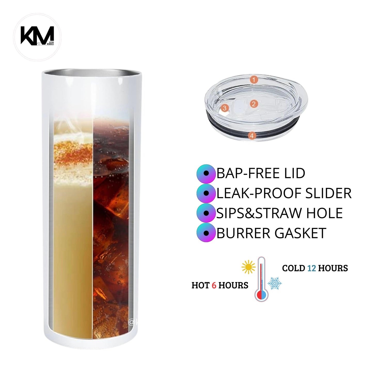 DtMF - (Male) Bad Bunny Skinny Tumbler 20oz