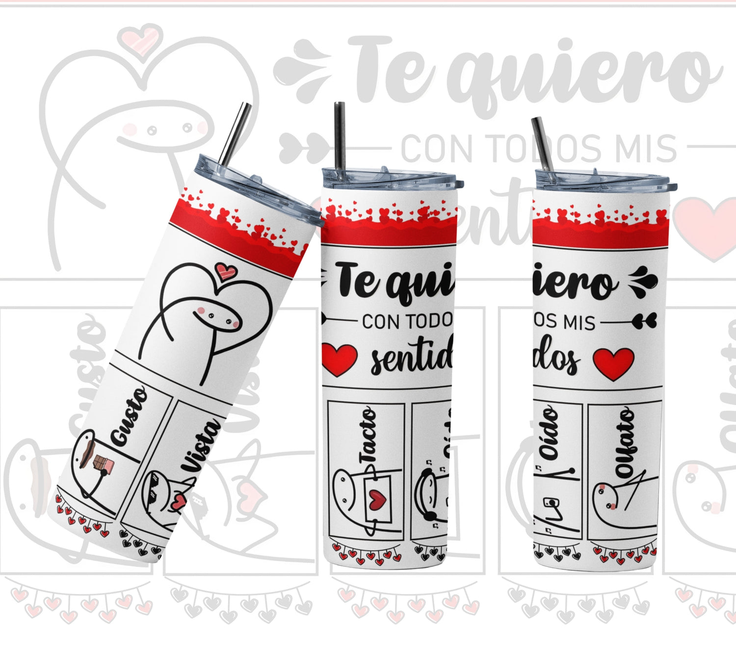 FLORK Skinny Tumblers 20oz
