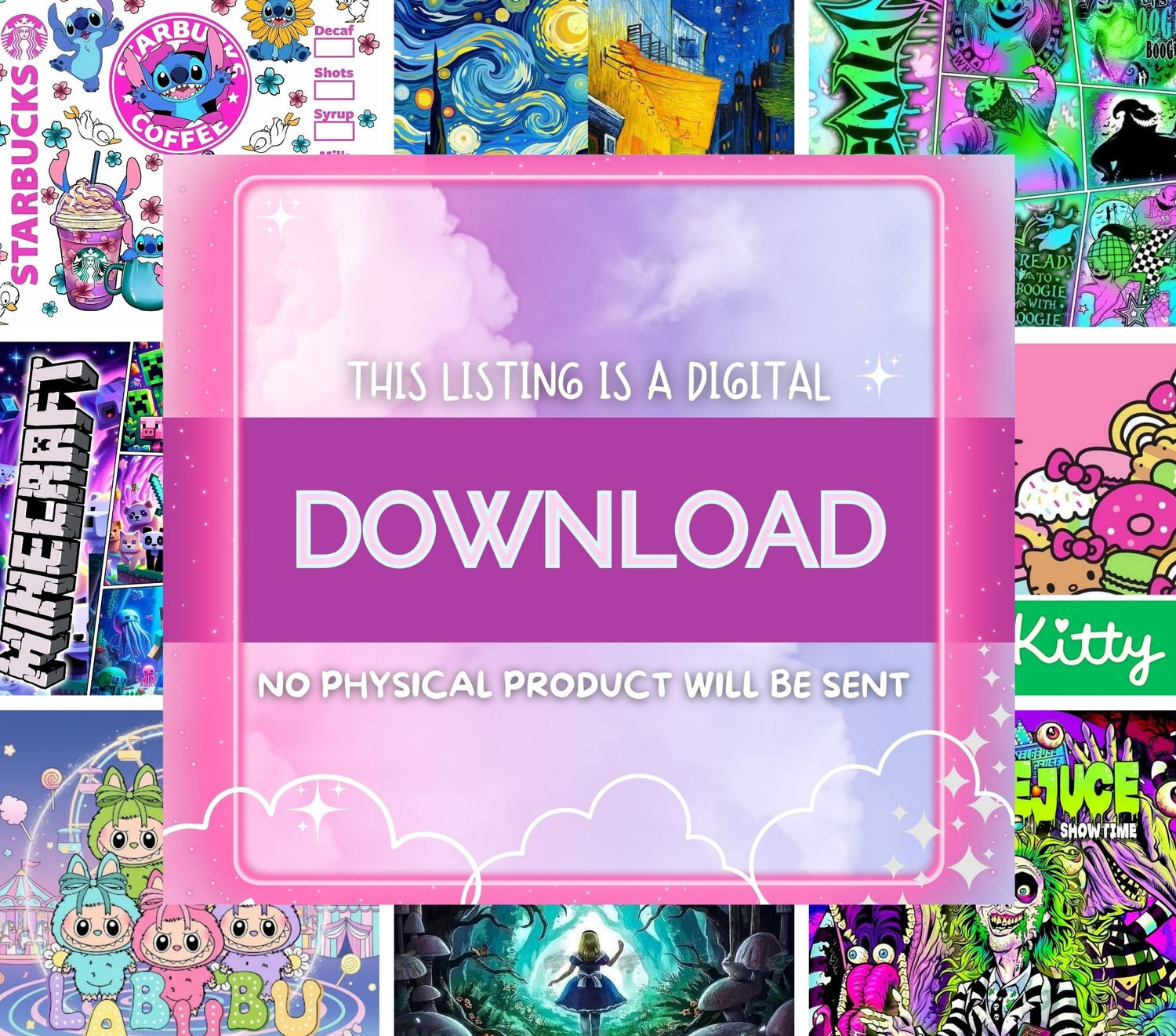 Tumbler Wraps (Digital) - PNG Files