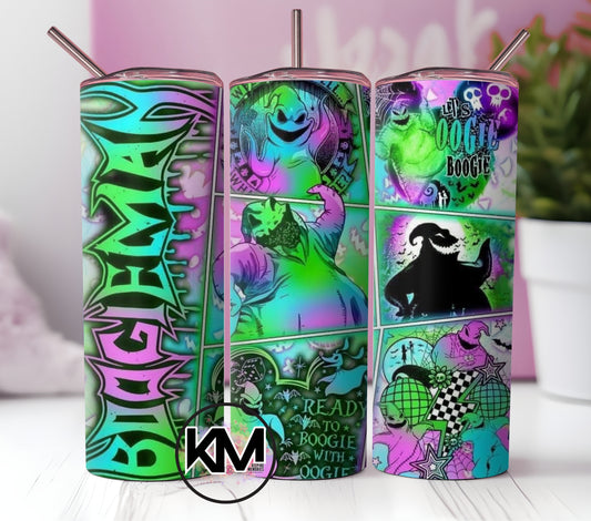 Boogie Man Skinny Tumbler  20oz.