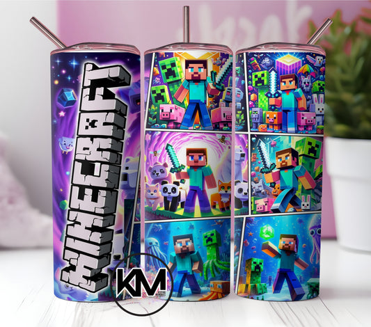 Minecraft Skinny Tumbler  20oz.