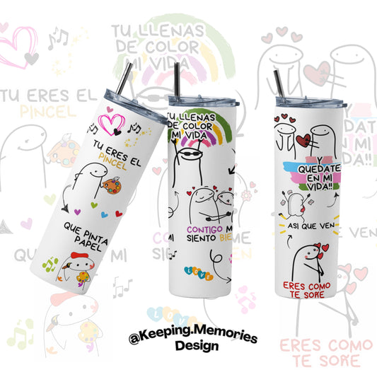 Miel - Lauri Skinny Tumbler 20oz