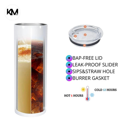DtMF - (Male) Bad Bunny Skinny Tumbler 20oz