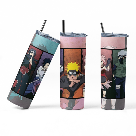 Naruto Skinny Tumbler 20oz
